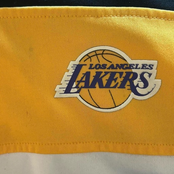 Adidas Vintage Los Angeles Lakers Track Jacket | Retro Athletic Jacket - Picture 4 of 8